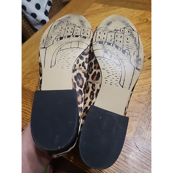 Bella-Vita Animal Print Shoes 9N, Leather Suede Uppers Pre-owned - Picture 4 of 9